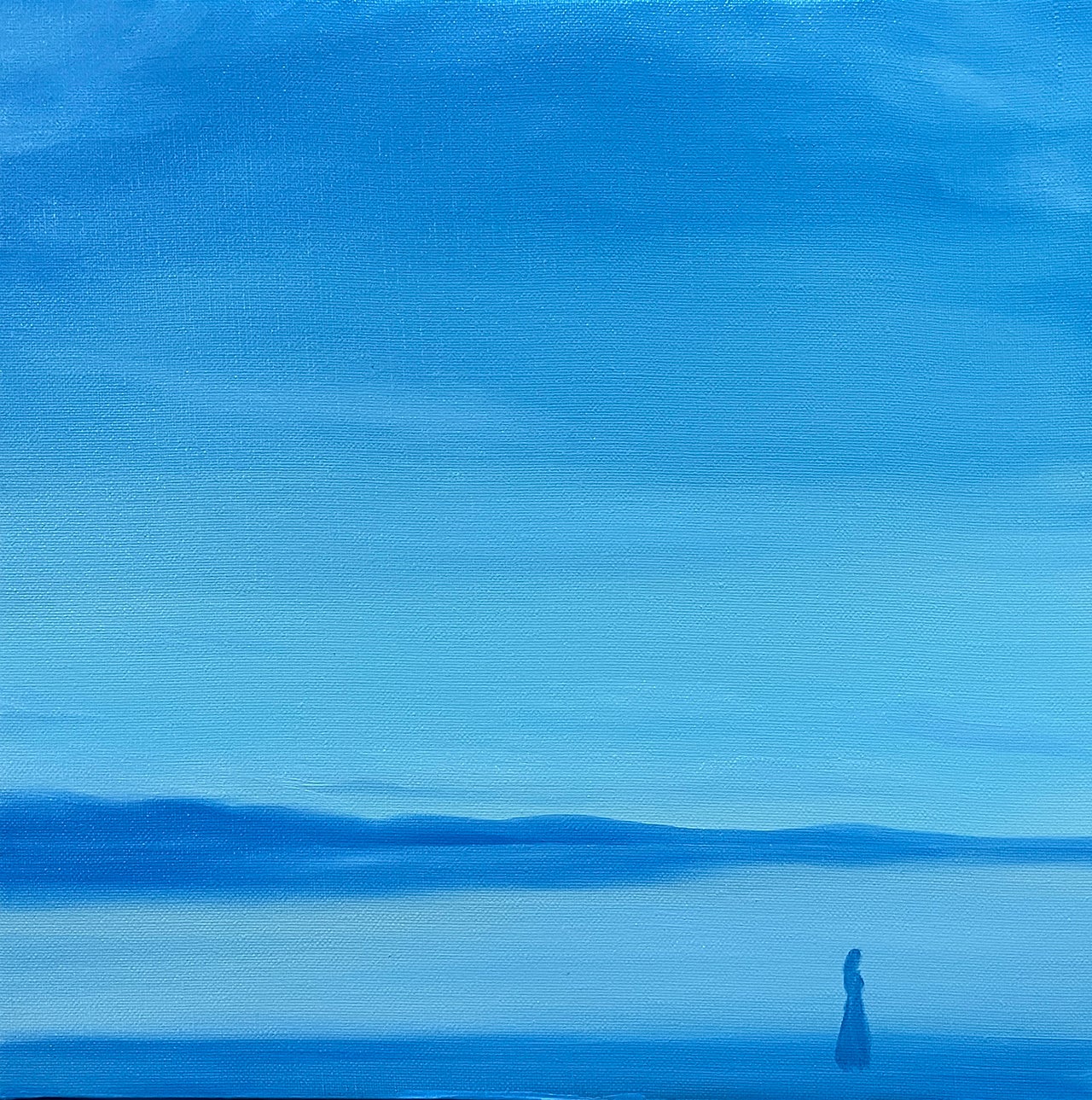 移り変わる空を繊細なグラデーションで描く油彩風景画家、 根ノ木あさみ氏の個展＜静かな対話＞を開催致します。のサブ画像8