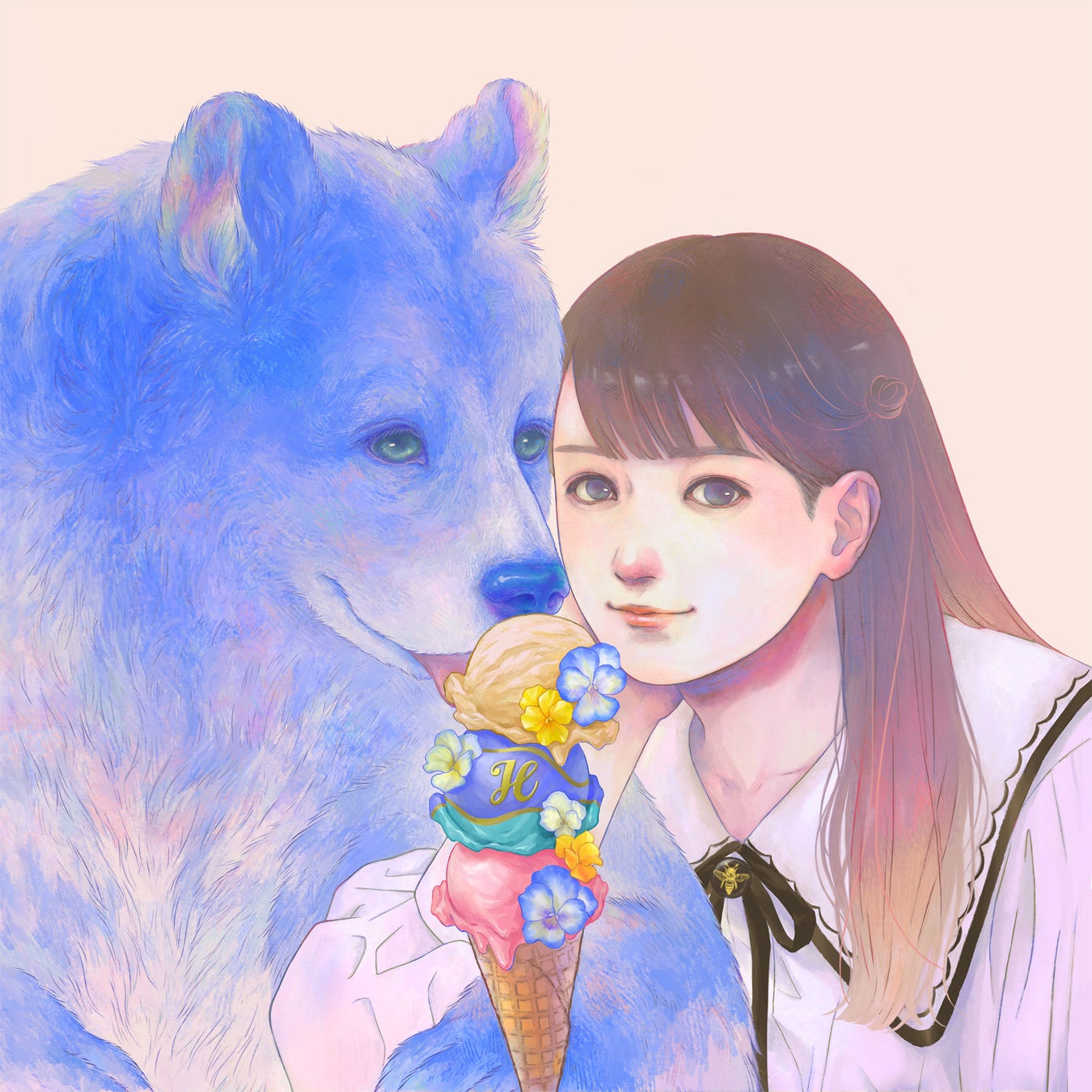 【YUGEN Gallery】ファンタジーとリアルが交じり合う世界観。人気イラストレーター越前菜都子の個展「​​​​Harmonious（ハーモニアス）」＜2023年3月4日（土）〜3月9日（木）＞のサブ画像5