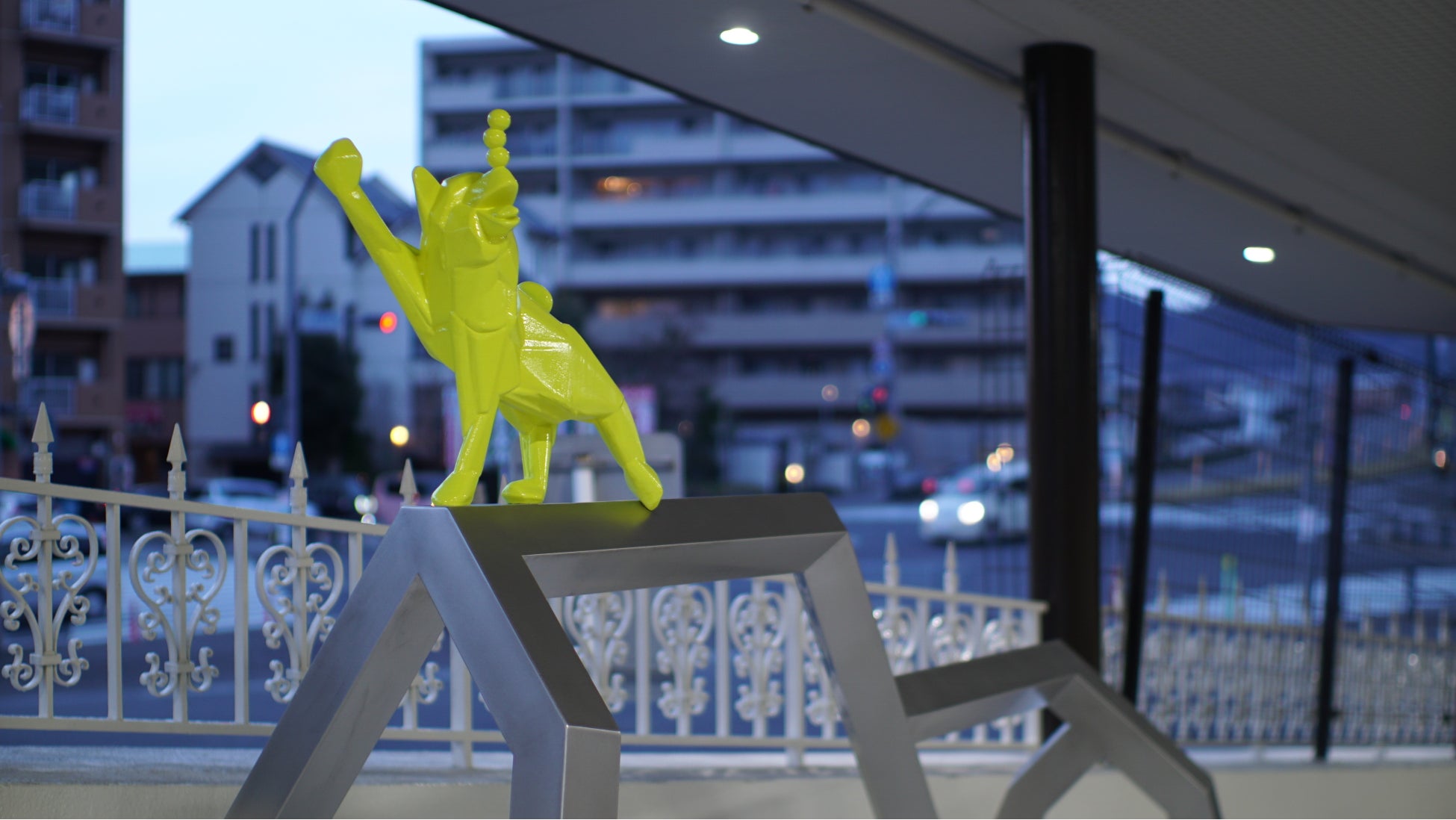 犬山遊園駅 駅舎にパブリックアートが完成！のサブ画像3