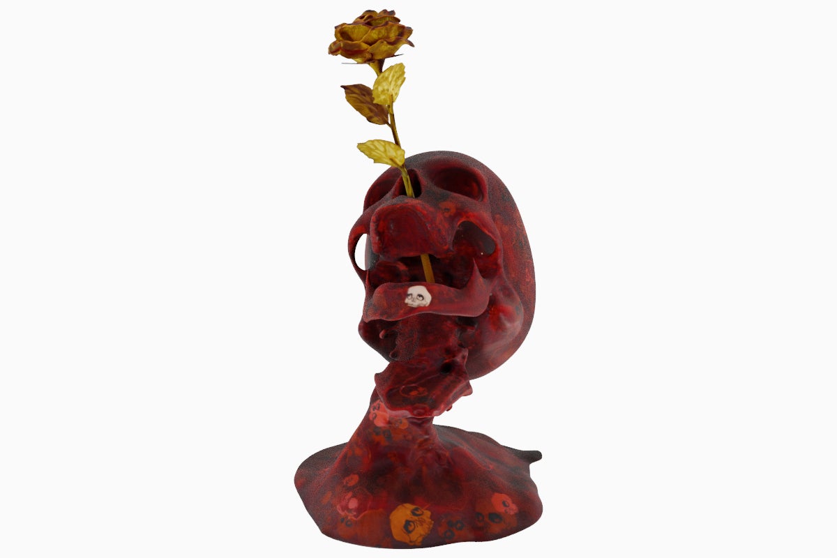 3月1日 FAT Collectionウォレット連携開始！のサブ画像7_松嶺貴幸《Wabi-Sabi Flower Arrangement  Urushi》2019