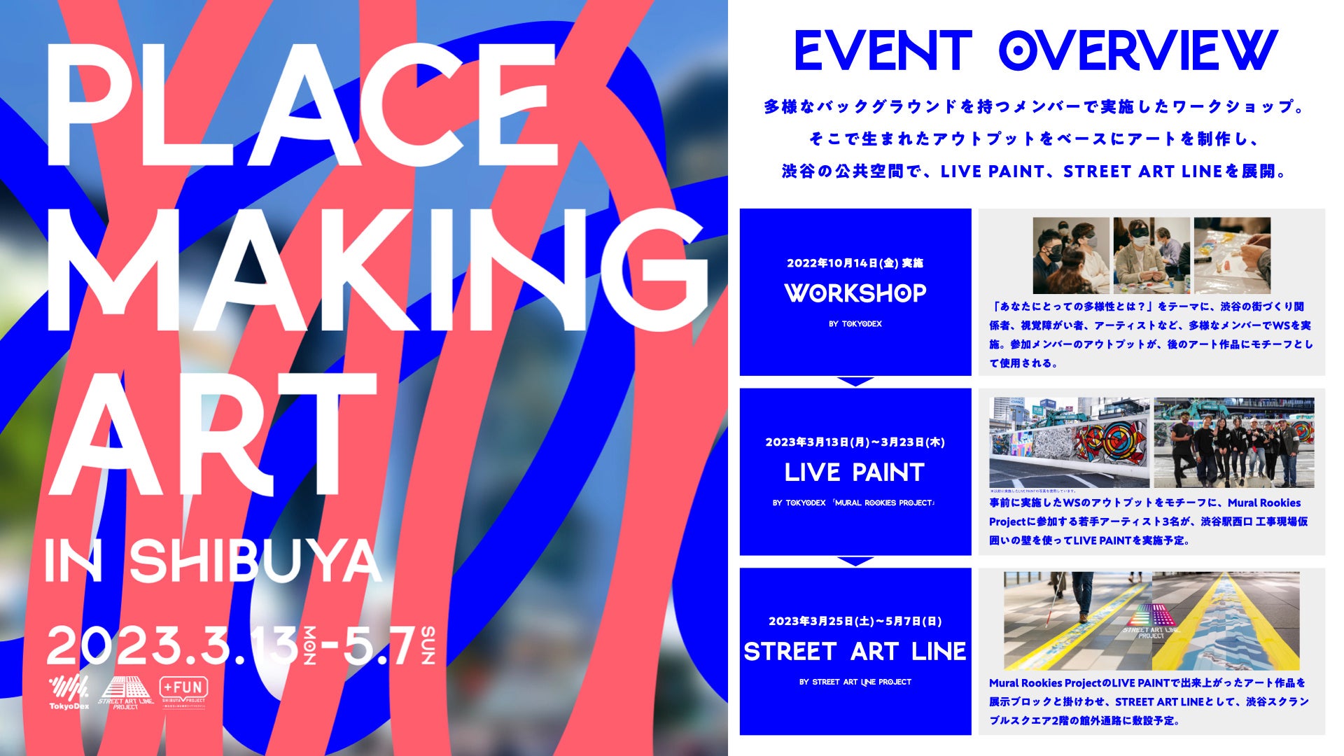 「アートの力で、街の公共空間を ”新たな居場所”へ。」「PLACEMAKING ART in SHIBUYA」を三団体共催で実施のサブ画像4