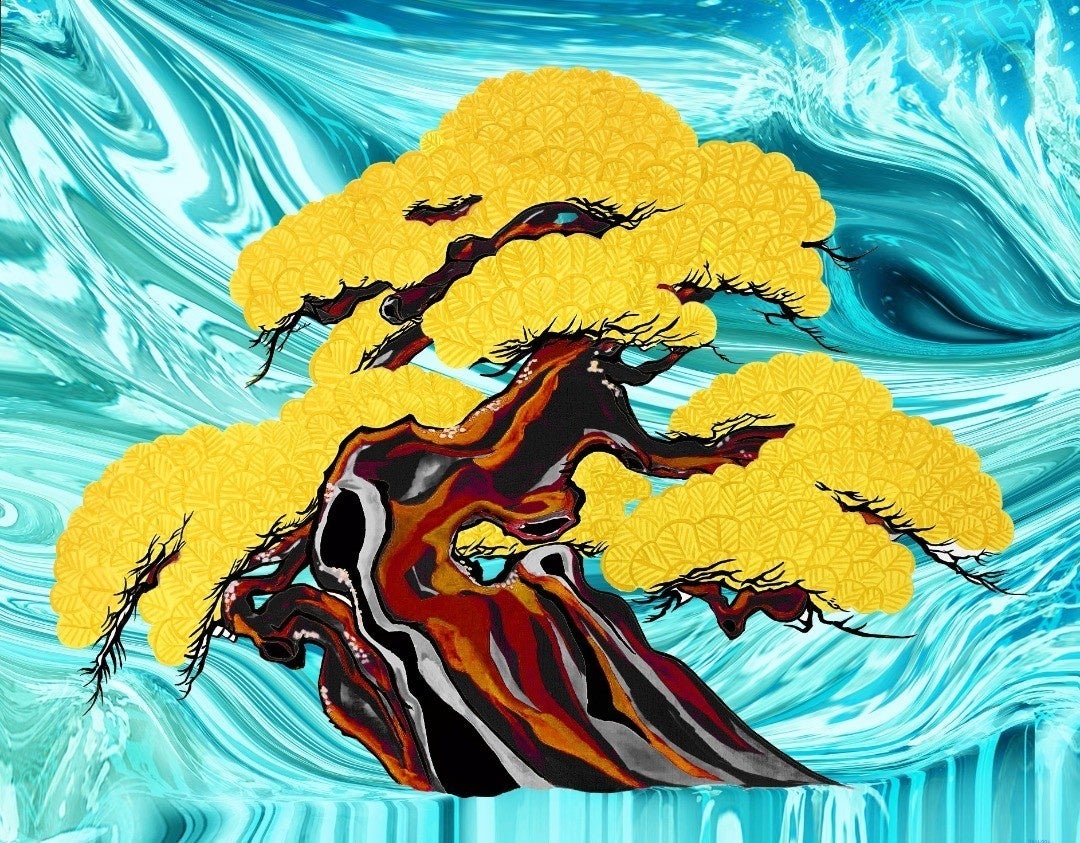 現代芸術家『 白道 』氏OpenSeaにてNEWコレクション【 White Dragon loop 】の販売開始！　のサブ画像7