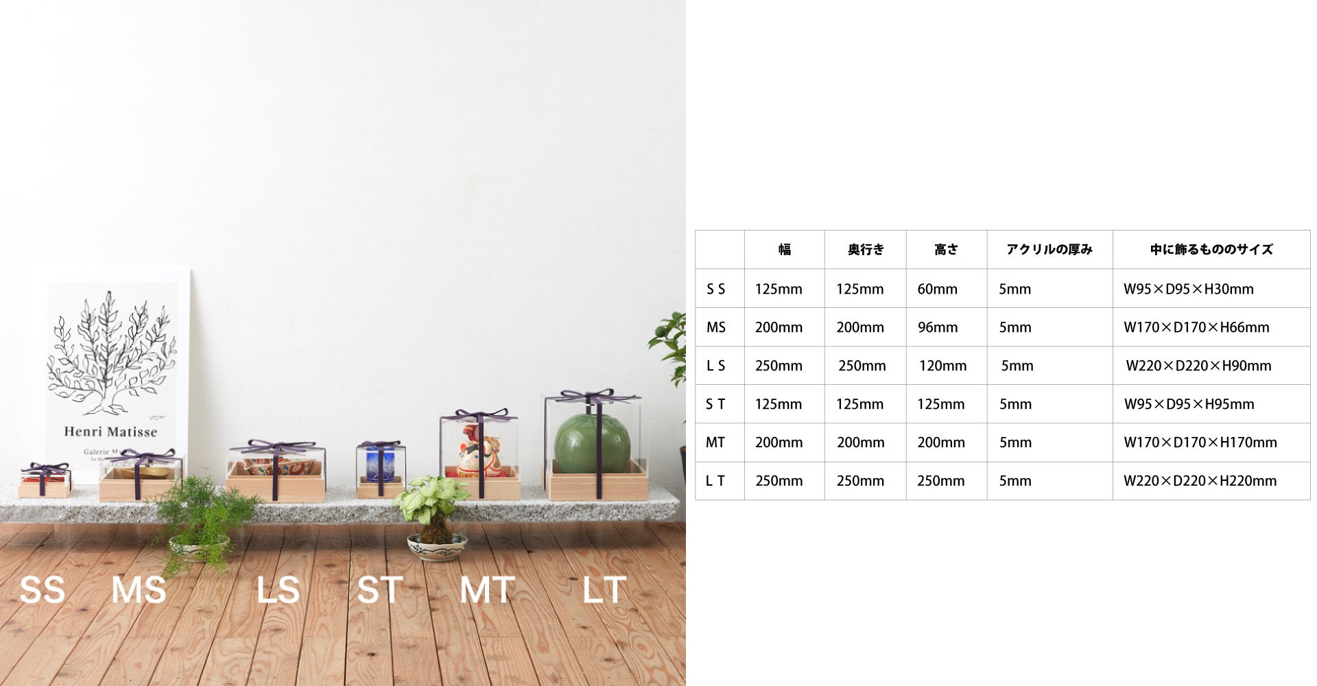 収納しながら飾って楽しむ！アクリルケース+桐箱のスマートなコレクションケース「ＴＡＭＡＴＥＢＡＫＯ　玉手箱」新発売 ２０２３年３月２０日（月）より自社オンラインショップおよびＡｍａｚｏｎで販売開始のサブ画像5