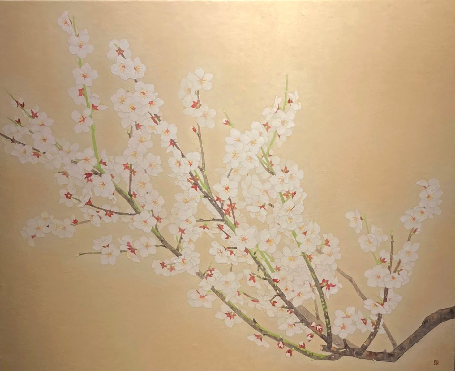 ギャルリーためなが京都《桜満載 -Merry Cherry Blossom-》開催のご案内のサブ画像15_梅
