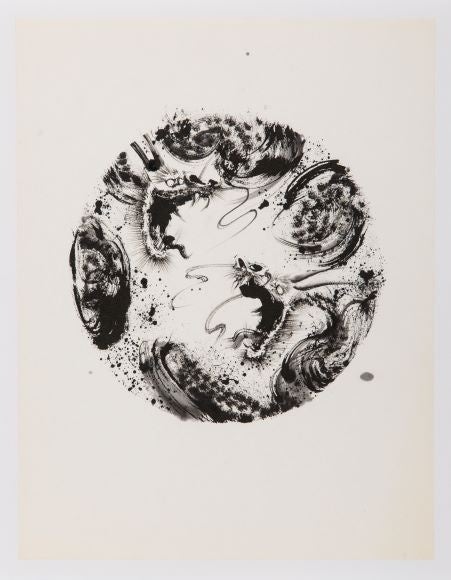 【博多大丸創業70周年記念】鹿児島県出身の墨絵・陶墨画アーティスト 西元祐貴特別展「始源双龍」のサブ画像3