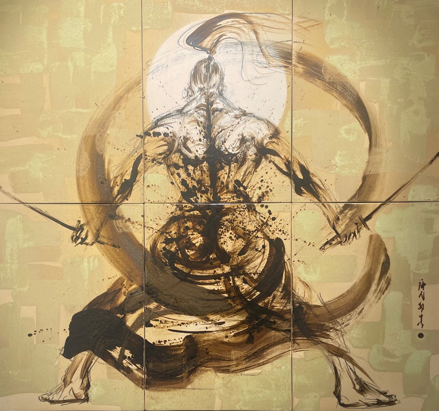 【博多大丸創業70周年記念】鹿児島県出身の墨絵・陶墨画アーティスト 西元祐貴特別展「始源双龍」のサブ画像5