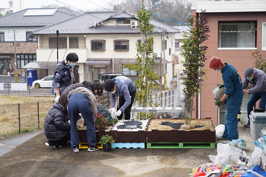 ”プチART×GARDENプロジェクト2022” ついにモニター宅へモジュールのお庭を設置！！のサブ画像6