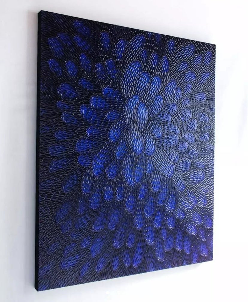 “うねうね”をモチーフに描くアーティスト、浅井うねによる新作個展「MEDITATION TRIP」がGALLERY ROOM・Aで開催のサブ画像4