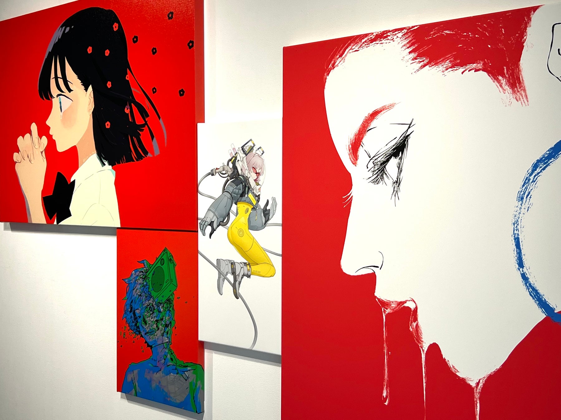 デジタルアートの美術展「出現画廊」　『Anicoremix Gallery賞』を発表！のサブ画像5_過去展覧会の様子