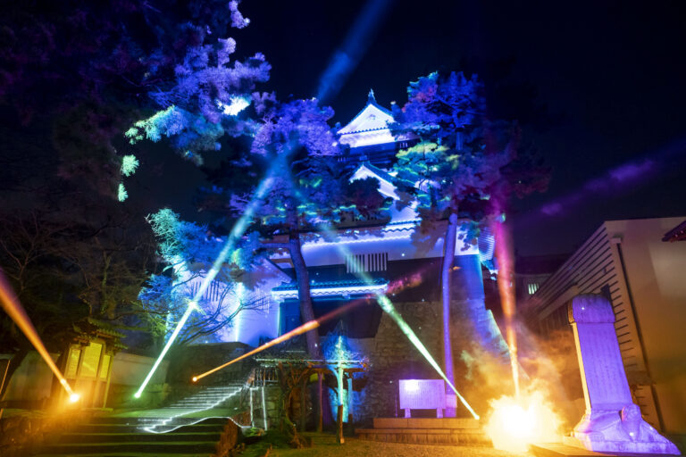 一旗プロデュース「岡崎城天守閣 プロジェクションマッピング 2023」の公式記録映像を公開。文化庁日本博「岡崎デジタルアートナイトフェスティバル」メインプログラム第三弾。のメイン画像