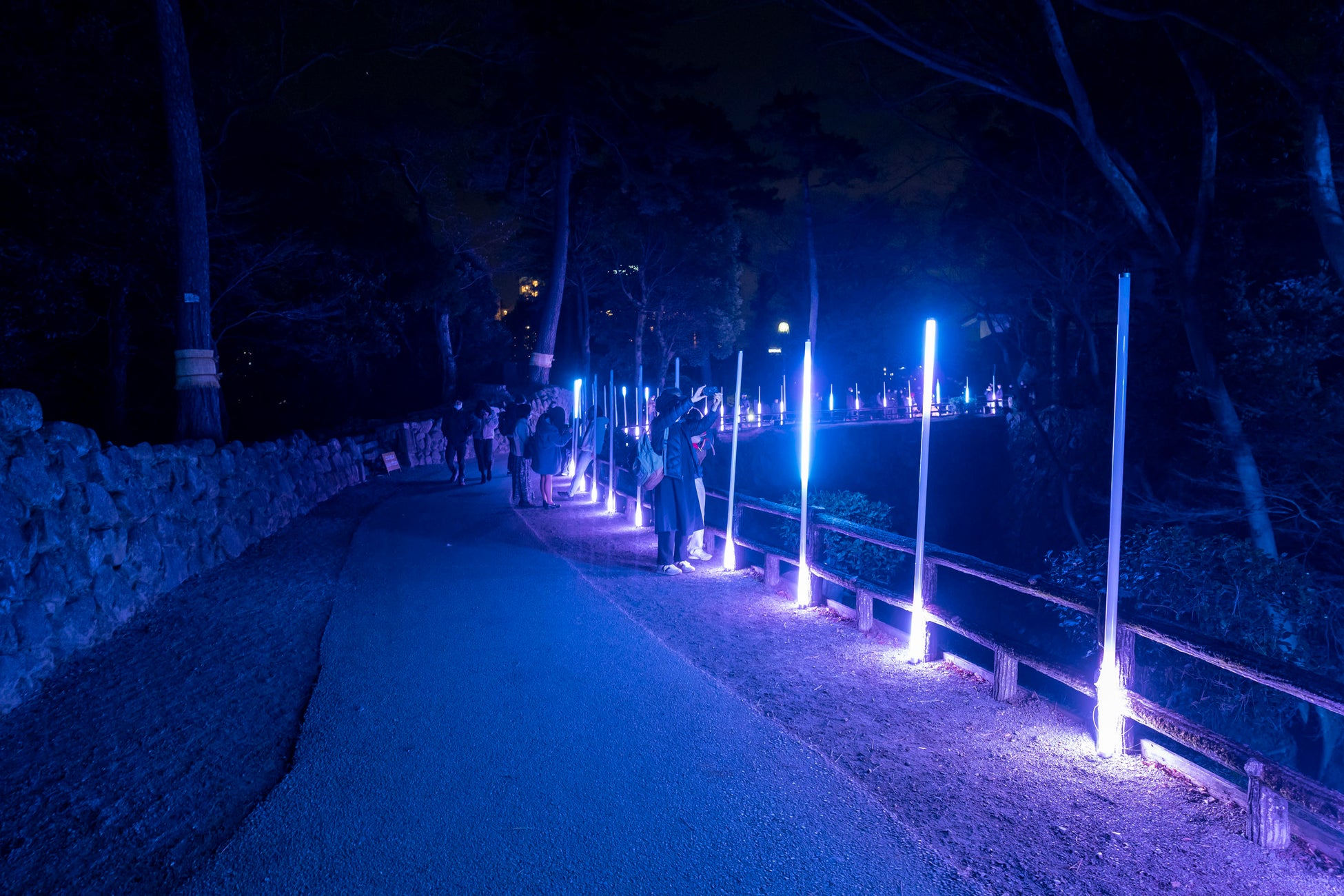 一旗プロデュース「岡崎公園デジタルライトアップ2023」の公式記録映像（LEDバー編）を公開。文化庁日本博「岡崎デジタルアートナイトフェスティバル」サブプログラム。のサブ画像13