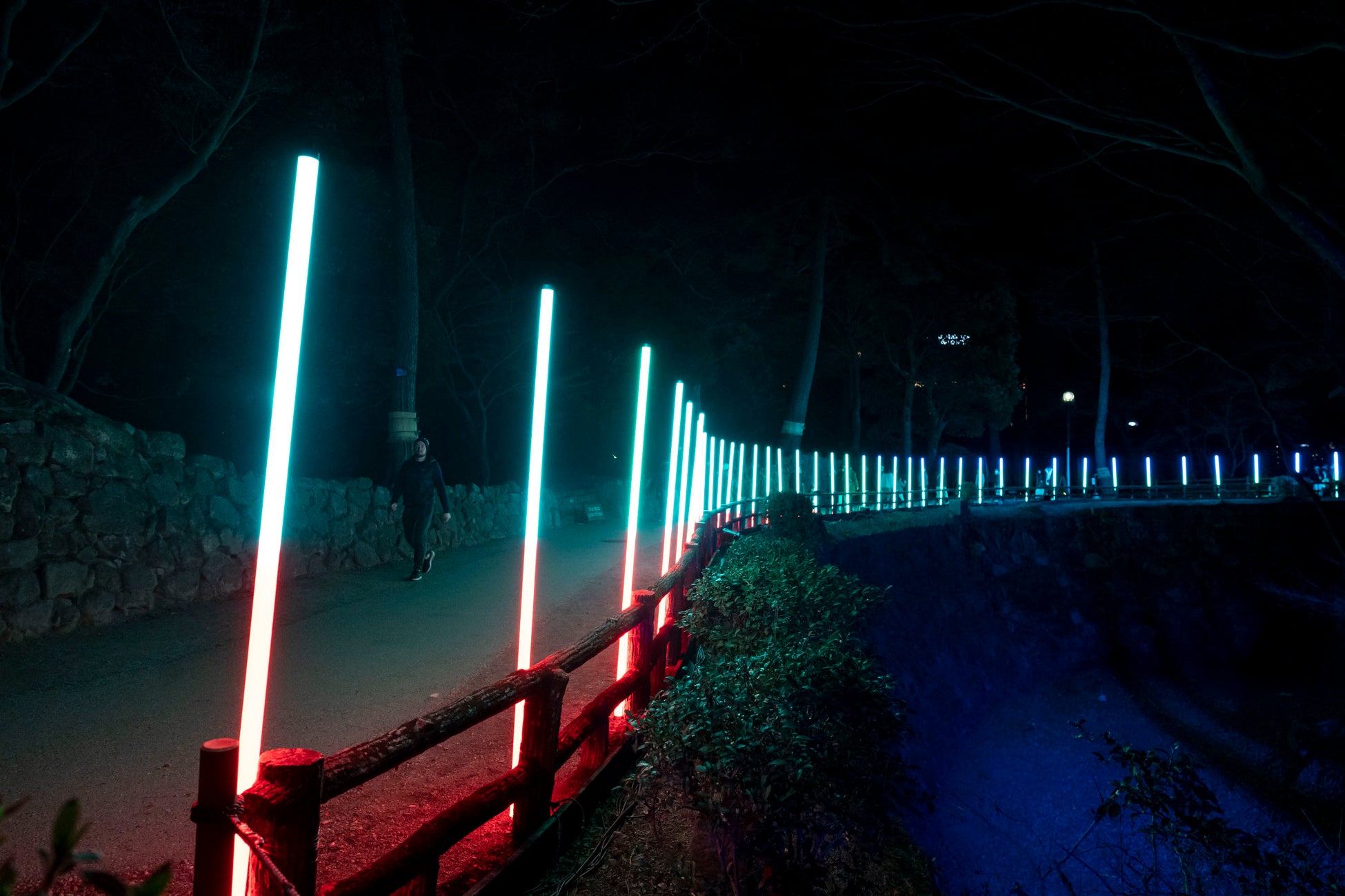 一旗プロデュース「岡崎公園デジタルライトアップ2023」の公式記録映像（LEDバー編）を公開。文化庁日本博「岡崎デジタルアートナイトフェスティバル」サブプログラム。のサブ画像14