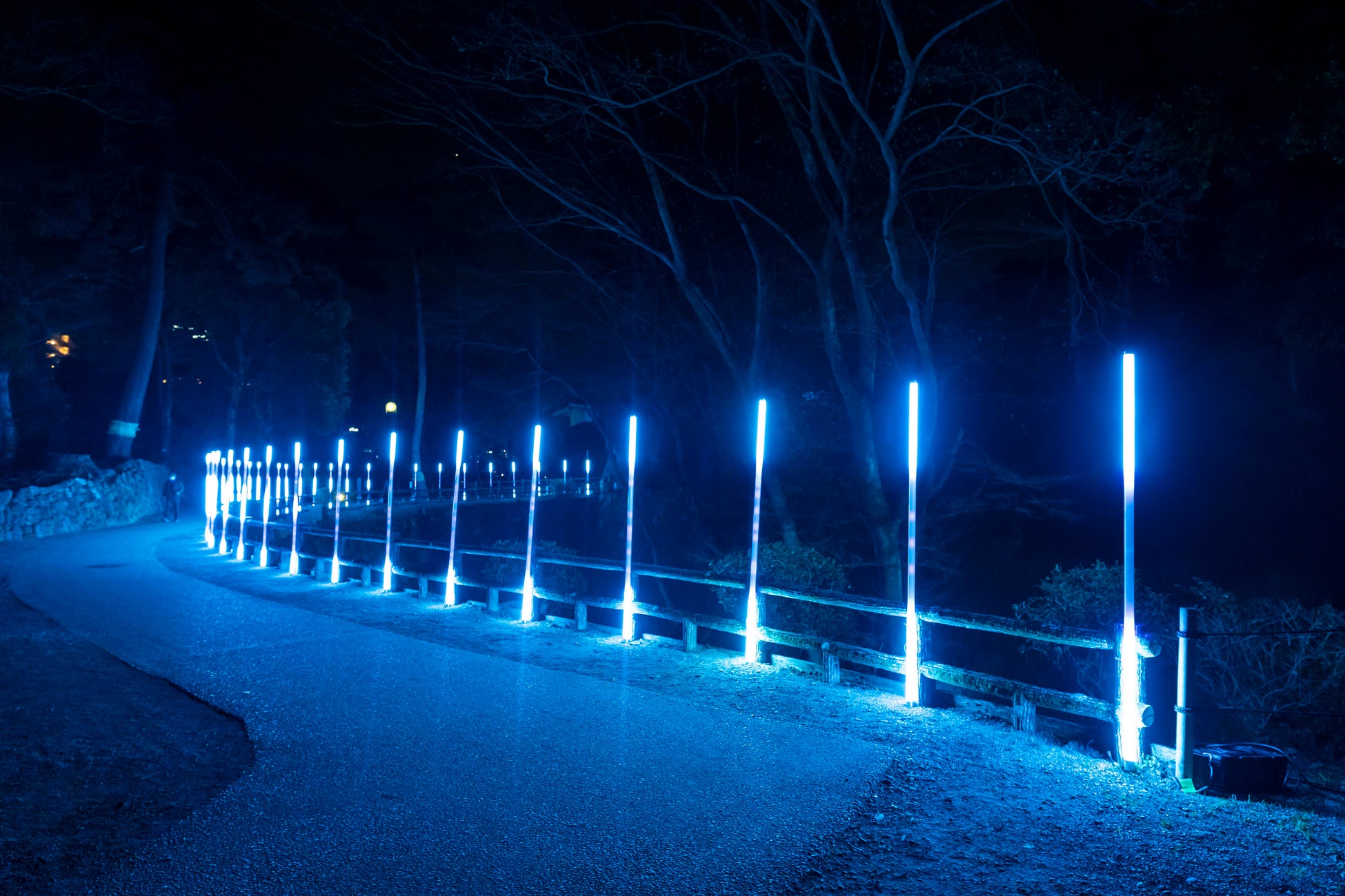 一旗プロデュース「岡崎公園デジタルライトアップ2023」の公式記録映像（LEDバー編）を公開。文化庁日本博「岡崎デジタルアートナイトフェスティバル」サブプログラム。のサブ画像2