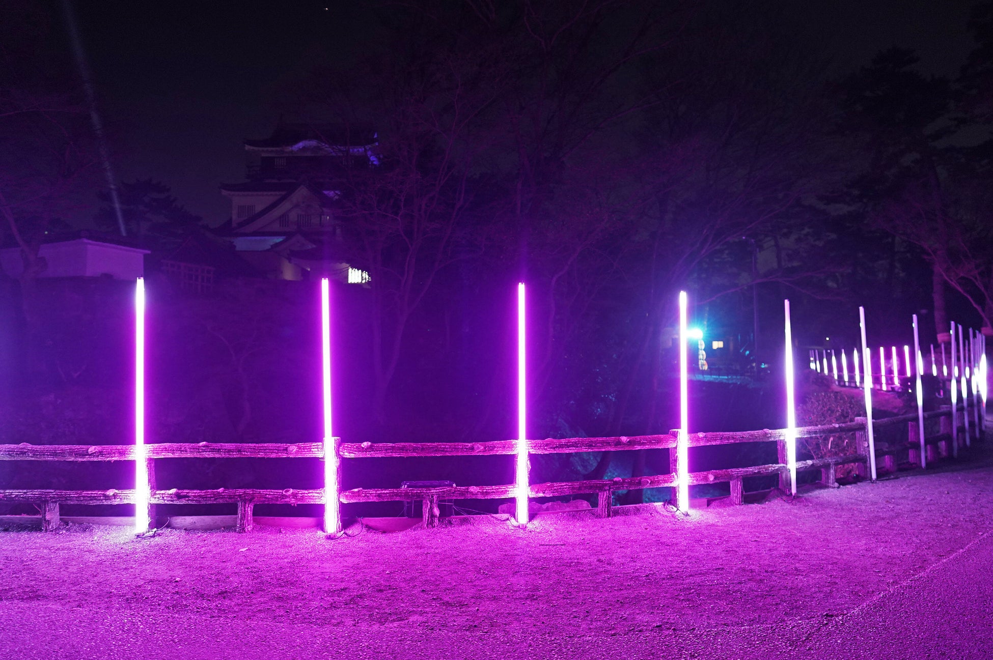 一旗プロデュース「岡崎公園デジタルライトアップ2023」の公式記録映像（LEDバー編）を公開。文化庁日本博「岡崎デジタルアートナイトフェスティバル」サブプログラム。のサブ画像3