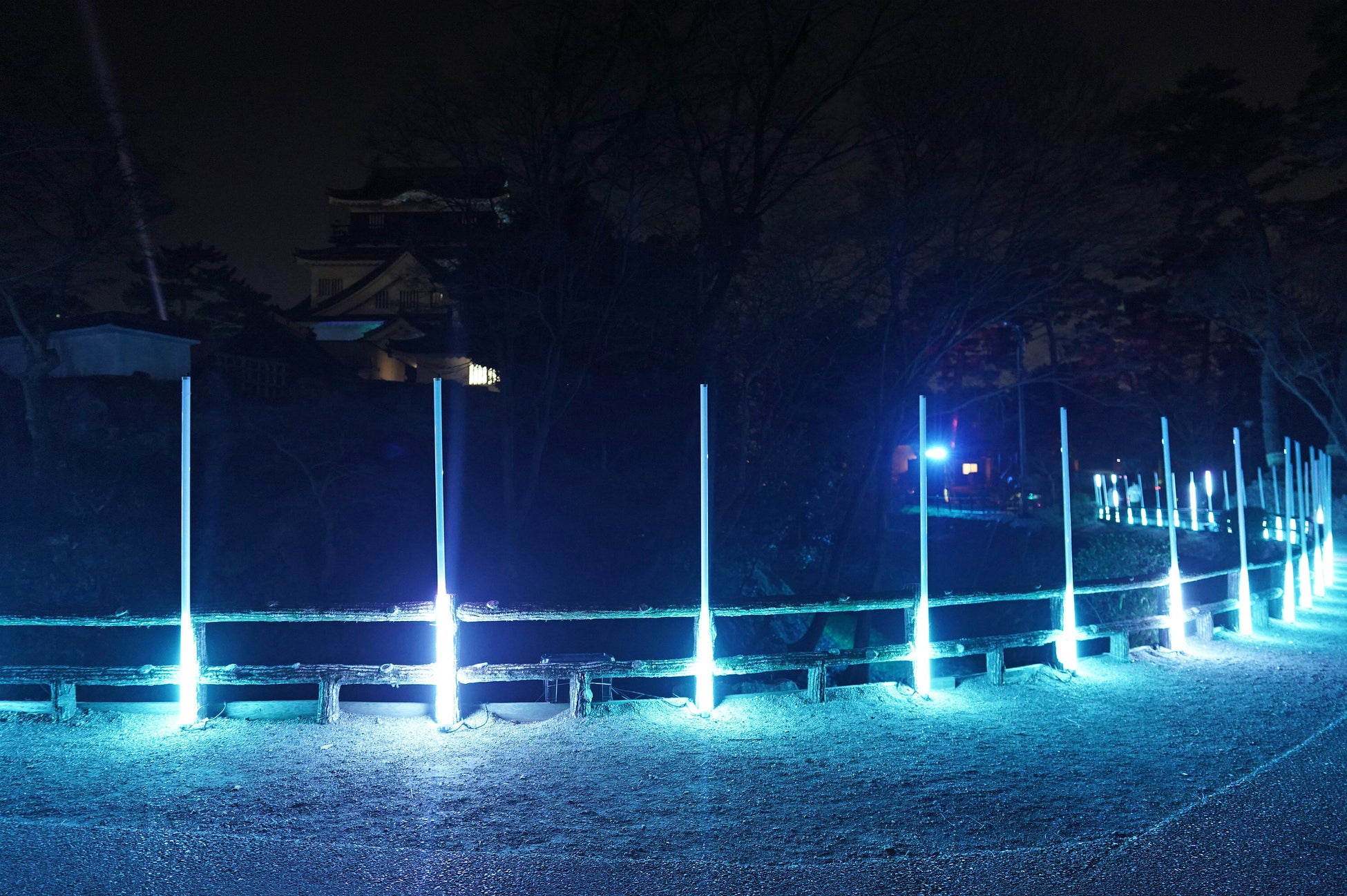 一旗プロデュース「岡崎公園デジタルライトアップ2023」の公式記録映像（LEDバー編）を公開。文化庁日本博「岡崎デジタルアートナイトフェスティバル」サブプログラム。のサブ画像4