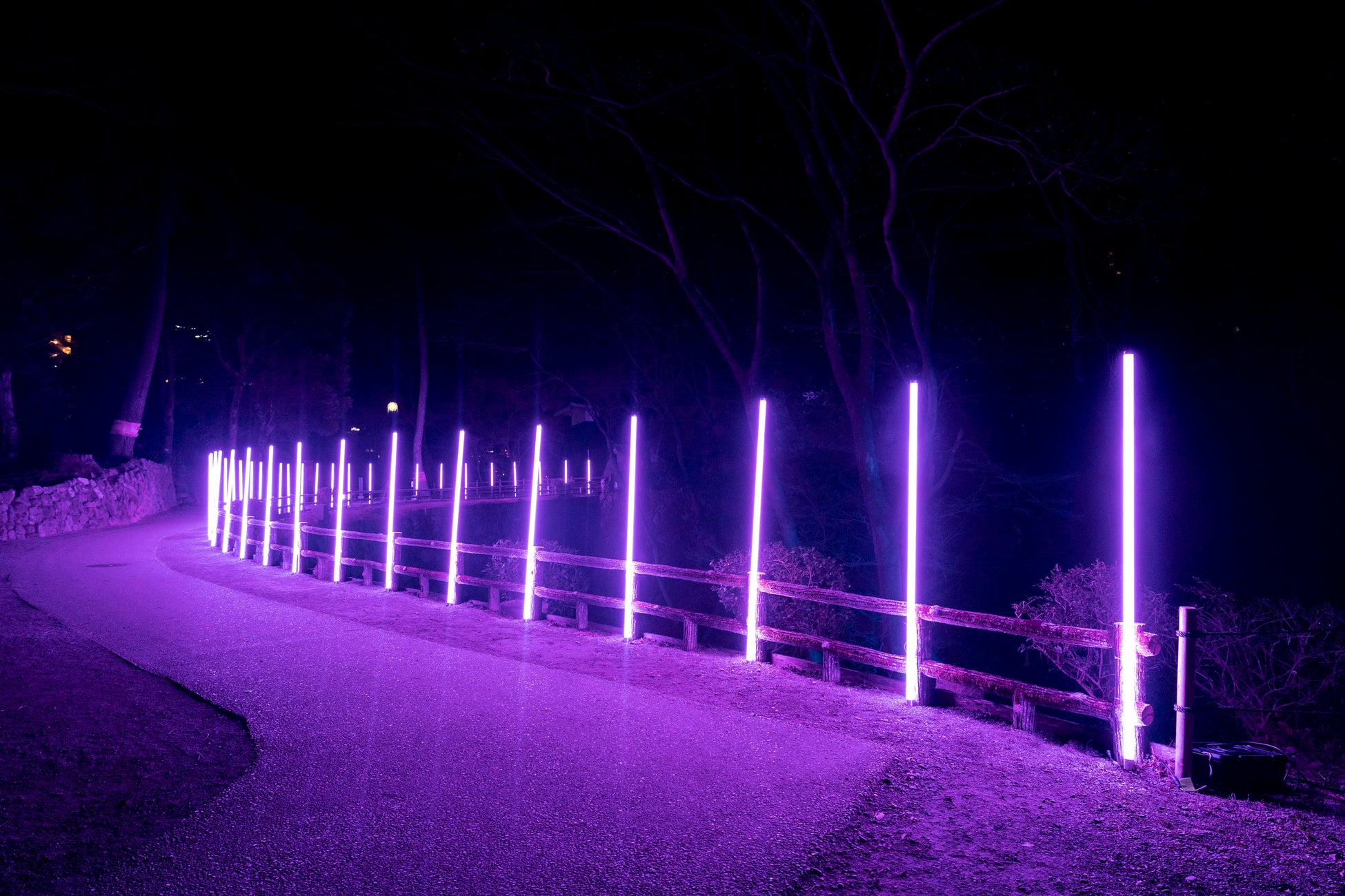 一旗プロデュース「岡崎公園デジタルライトアップ2023」の公式記録映像（LEDバー編）を公開。文化庁日本博「岡崎デジタルアートナイトフェスティバル」サブプログラム。のサブ画像8