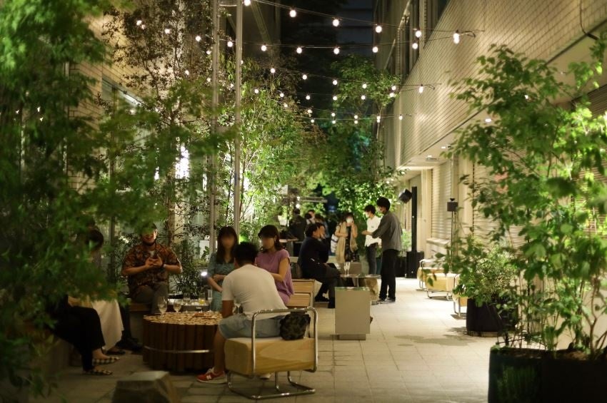 一献風月｜アートフェア東京2023屋外バーラウンジ「Slit Park」にて3月9日（木）から千葉の厳選された銘酒、創作イタリアン、プロジェクションマッピングを演出のサブ画像1