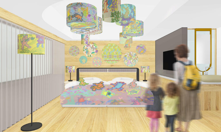 見て、触れて、楽しい！“泊まれるギャラリー”。「鳥獣戯画 by Yokke Pokke ルーム」が誕生のメイン画像