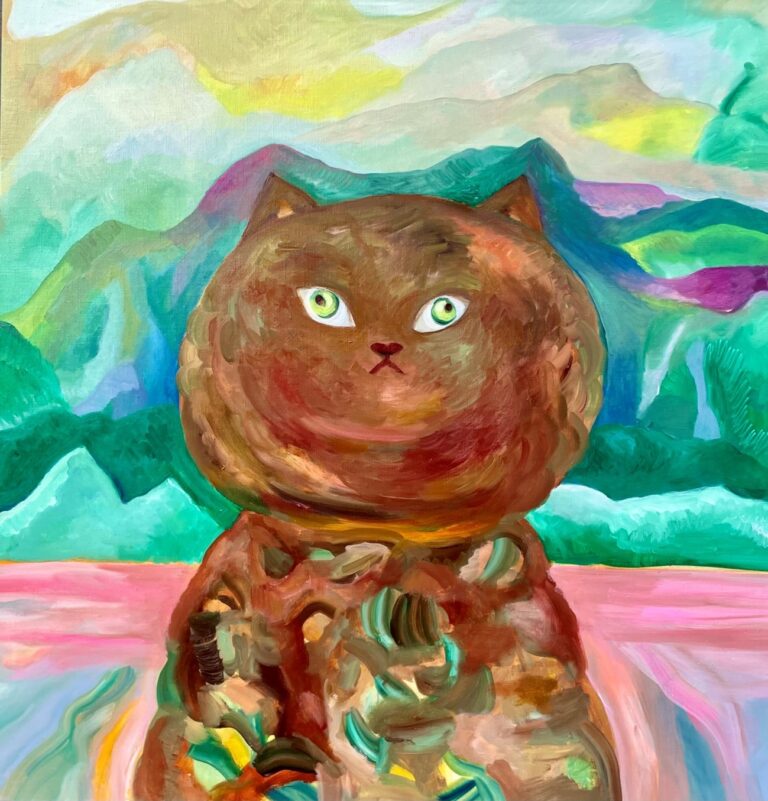 【銀座 蔦屋書店】ナガモトマイの作品展示「言葉を知らないボク達」を 3月11日（土）より開催。理不尽な現実を生き抜く存在を、かわいらしくもふてぶてしい猫のモチーフで表現のメイン画像