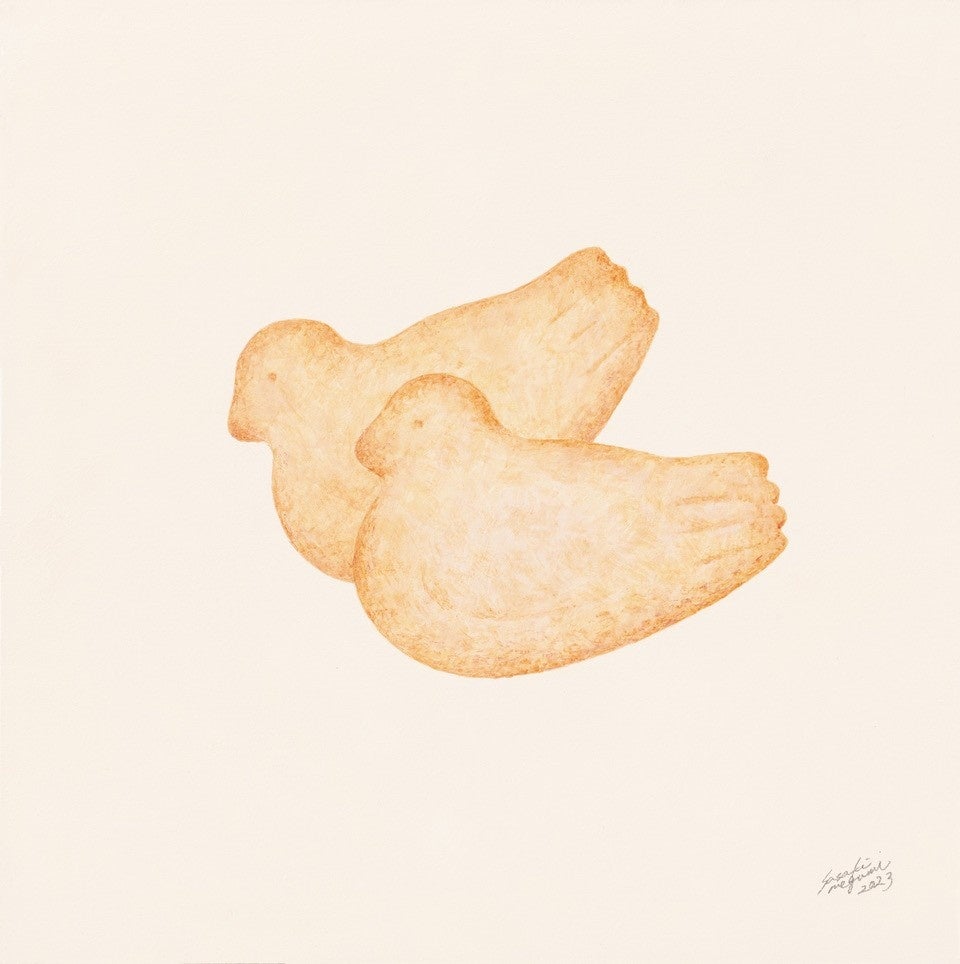 【銀座 蔦屋書店】優しい色合いで描かれたイラストレーター ささきめぐみの原画と春のお菓子を楽しむフェア「Take a break～ひとつまみのあまいもの～」を4月1日（土）より開催。のサブ画像3