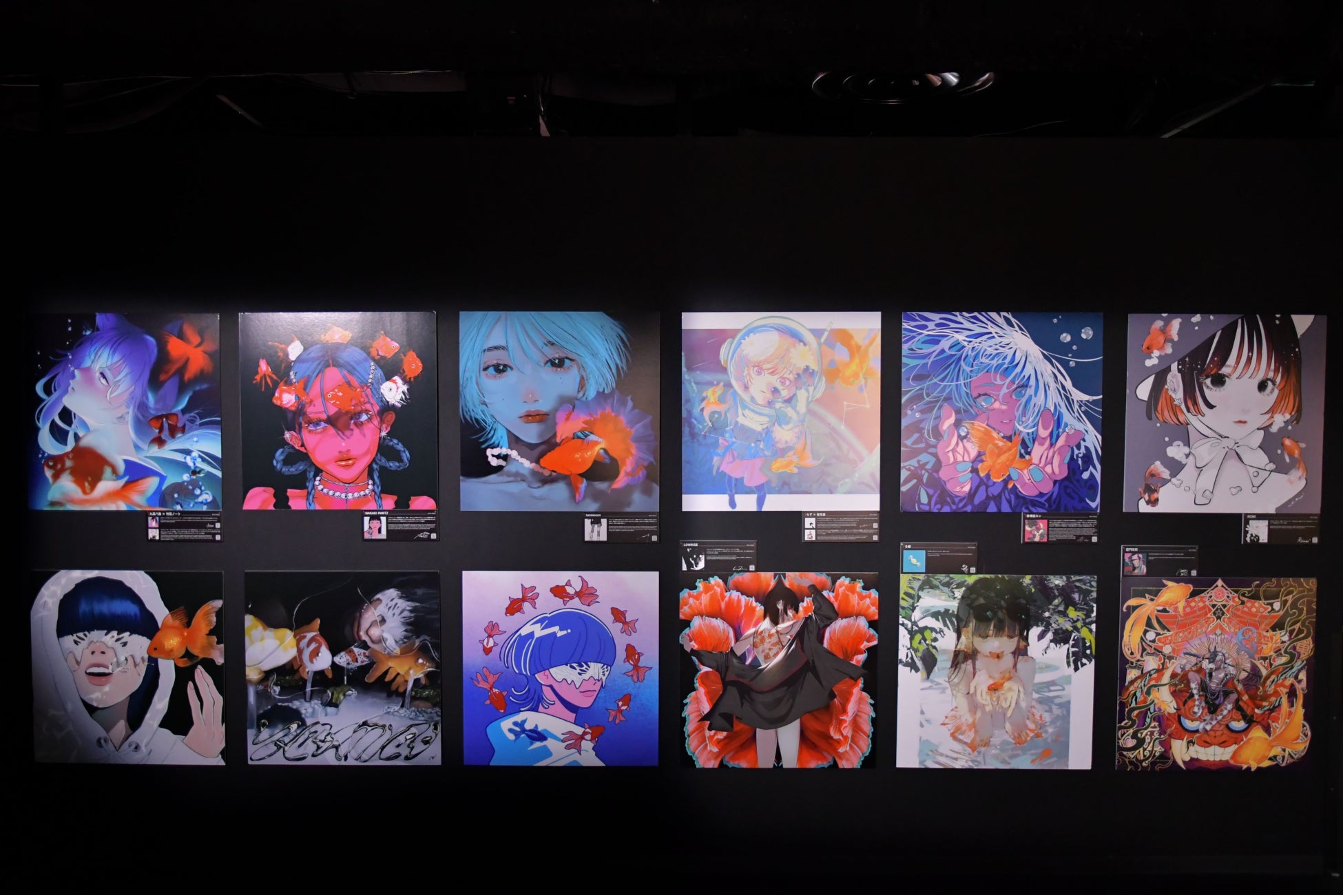 新世代シンガー「yama」と3人のイラストレーターがコラボする　スペシャル作品の展示がスタート！のサブ画像3