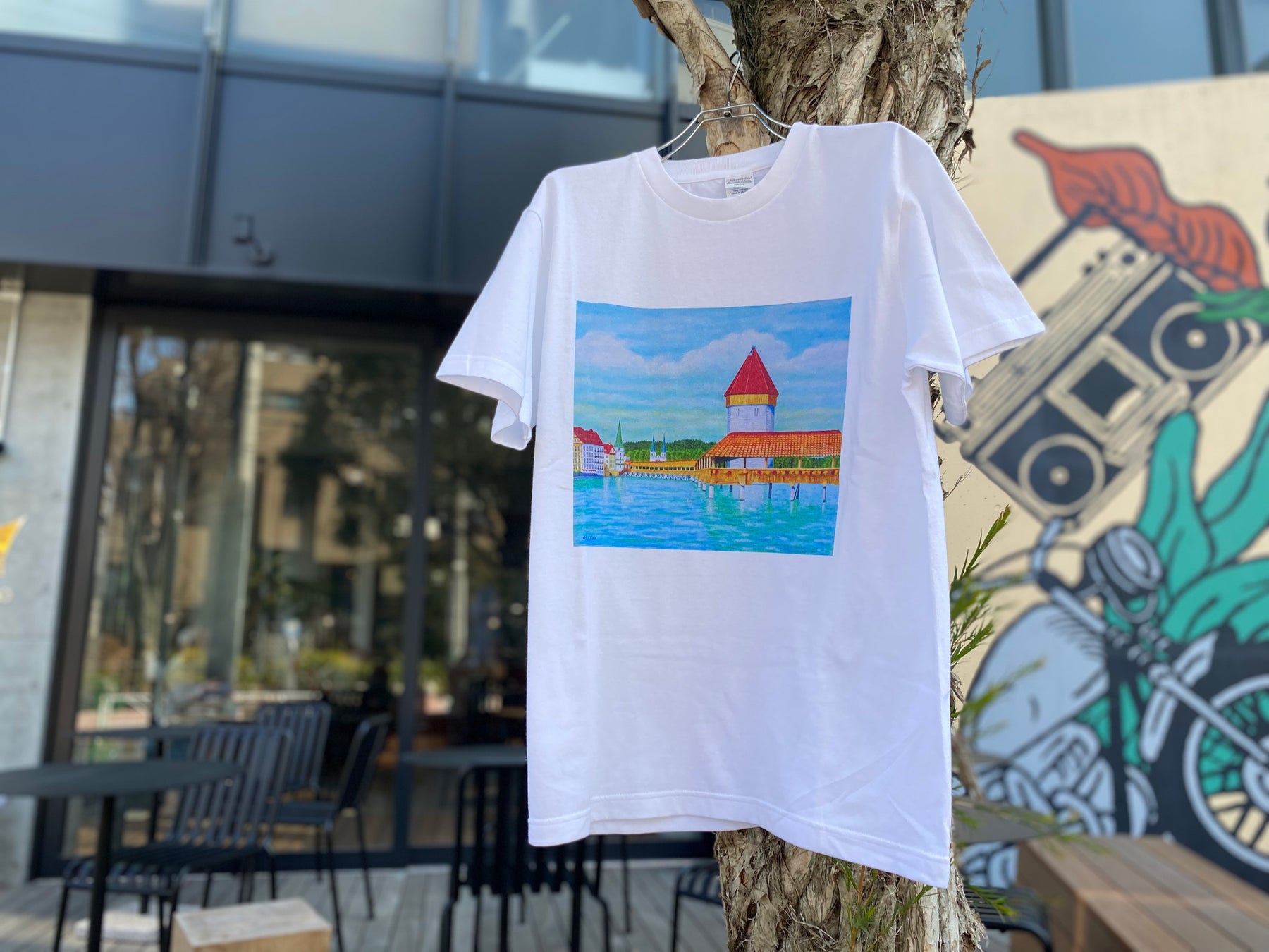 原宿にあるアパレルファクトリーにて個人向けオーダーTシャツサービス「HATTO, 2Chome -orderTshirt-」開始のサブ画像4_実際のTシャツ