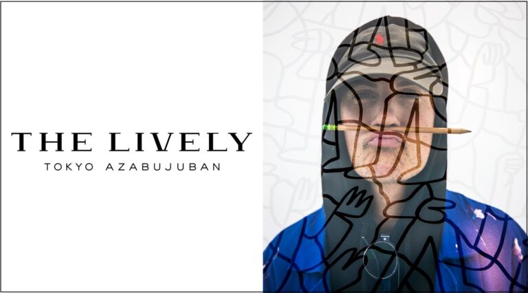 国内ホテル初コラボ！「THE LIVELY 東京麻布十番」にて話題のフランス人アーティスト ルーカス・ビューフォートがホテルコンセプトを表現した作品を4月5日(水)～５月31日(水)の期間限定で展示のメイン画像