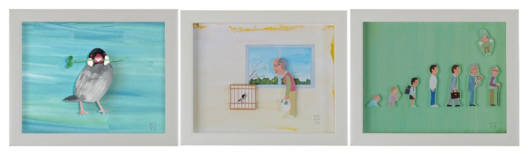 【人生を誰かと一緒に歩く幸せ展】第8回 絵本出版賞  最優秀賞受賞作「じーさんとぴーぽっぽ」原画展を2023年3月28日(火) より東京・豊島区「ARUKU COFFEE & GALLERY」にて開催のサブ画像3