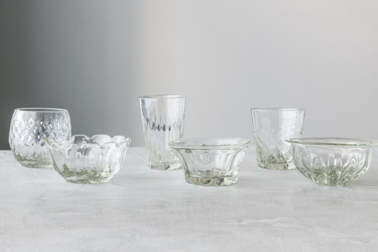 土屋鞄が手掛ける、ガラス器の専門店「TSUCHI-YA」浅草かっぱ橋で「地サイダーの再生ガラス展」を3月15日～開催のメイン画像