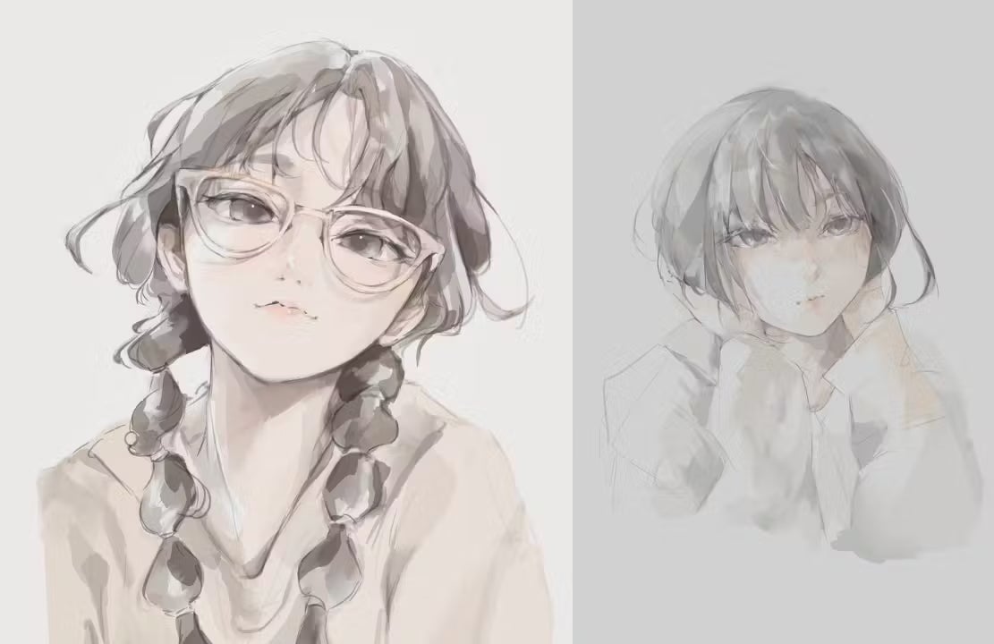 プロのイラストレーターがあなただけのオリジナル肖像画作品を作成！クラウドファンディング企画支援者限定で販売開始！のサブ画像4
