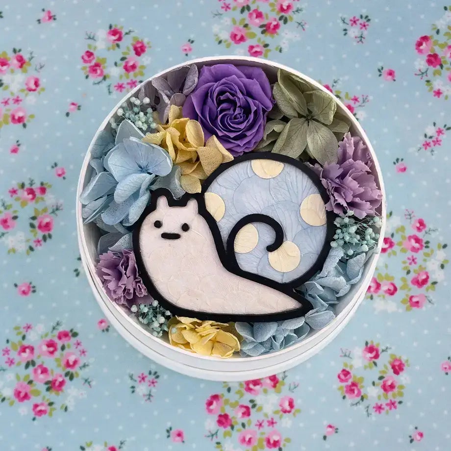 部屋のすみっこで癒してくれる！？かわいいすみっコたちをお花で描いたフラワーBOX「すみっコぐらし フラワーコレクション」に「すずめ」「おばけ」があらたに登場。のサブ画像11