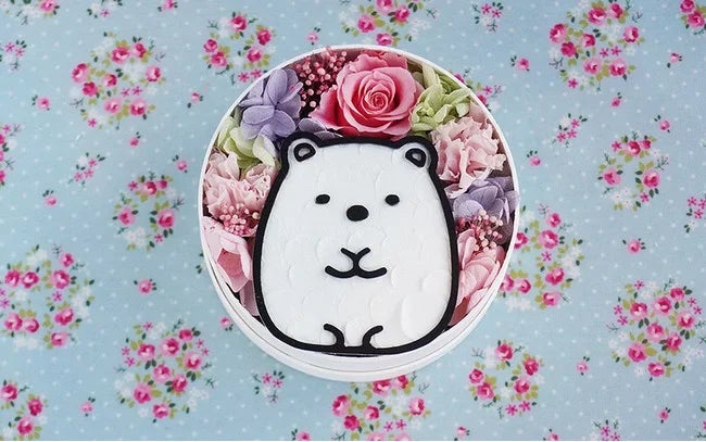 部屋のすみっこで癒してくれる！？かわいいすみっコたちをお花で描いたフラワーBOX「すみっコぐらし フラワーコレクション」に「すずめ」「おばけ」があらたに登場。のサブ画像2