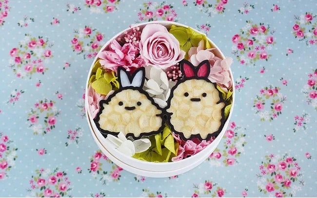 部屋のすみっこで癒してくれる！？かわいいすみっコたちをお花で描いたフラワーBOX「すみっコぐらし フラワーコレクション」に「すずめ」「おばけ」があらたに登場。のサブ画像7