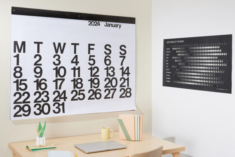 【MoMA Design Store】2024年版「カレンダー&ダイアリー」を発売開始のメイン画像