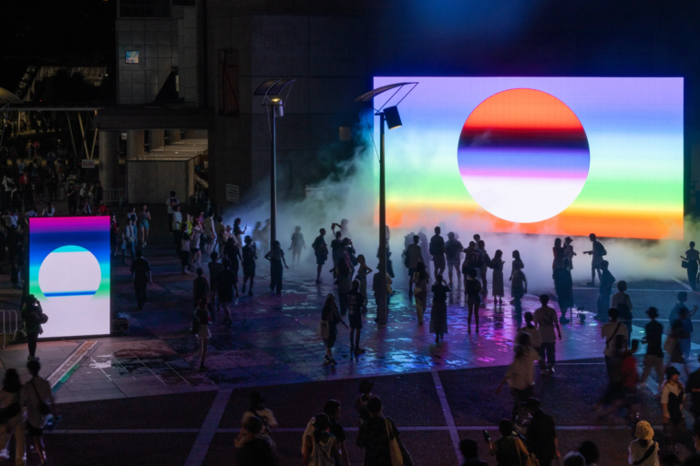 『MICUSRAT – Loves music and art – SUN/YOSHIROTTEN | Installation in Makuhari New City』でLEDビジョンを設置。のメイン画像