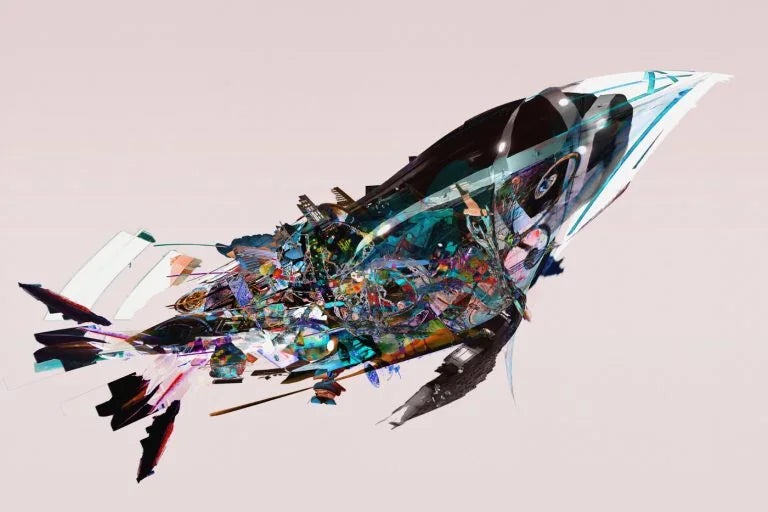 メタバースバーチャル美術館「COCO WARP」第一回企画展「 Phygital World ―グーテンベルクの彼方へ― 」のサブ画像3_坂本拓也《Lukas》