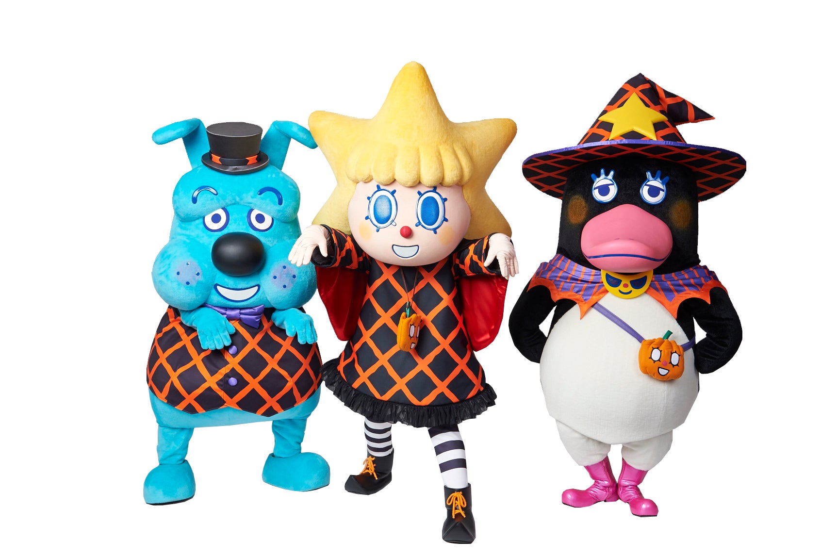 東京スカイツリータウン(R)のハロウィンイベントのサブ画像8_△左スコブルブル／中ソラカラちゃん／右テッペンペン©TOKYO-SKYTREE