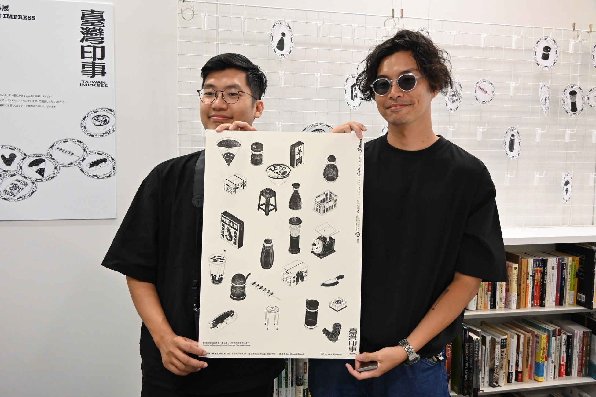 台湾の魅力を描いたイラスト満載　台湾夜市スタンプラリーも実施中！のサブ画像4_クリエーターチーム「台湾印事」