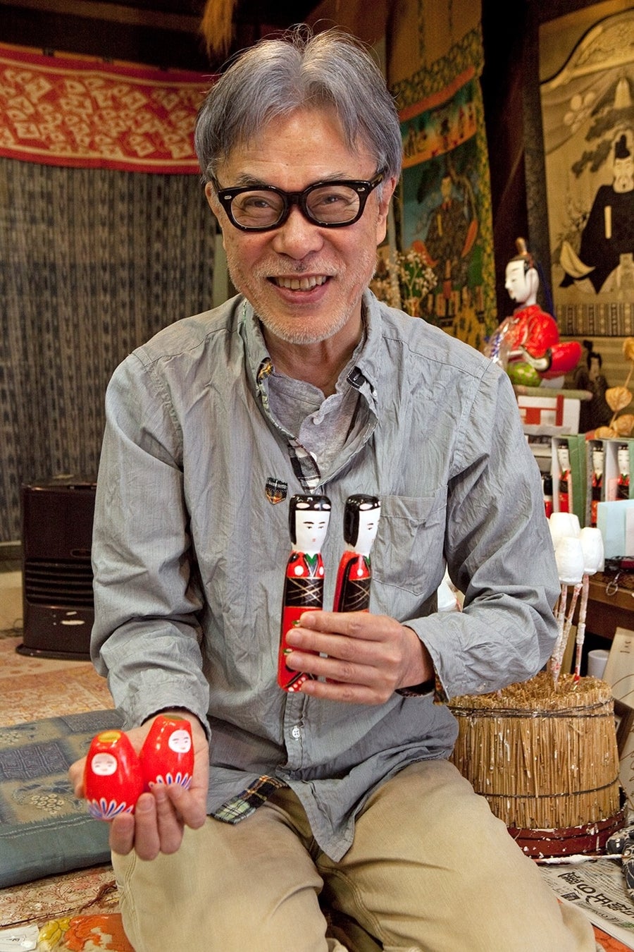 【OIL by 美術手帖ギャラリー】安西水丸、長場雄のアートワークをインテリアに。6種のオリジナルラグを、10月6日（金）よりONLINE PARCOにて限定販売スタート。のサブ画像8_photo by Masataka Nakano
