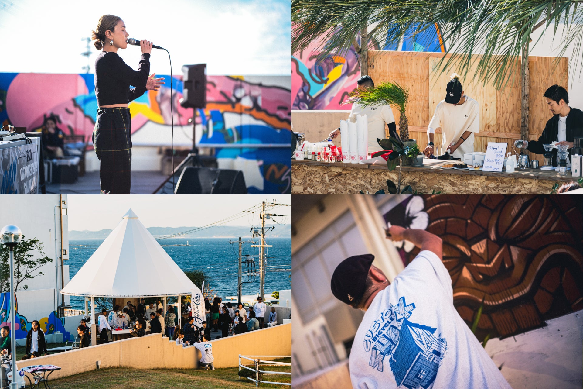 「JAPAN WALLS 2023 in SHIRAHAMA」３度目の連続開催決定！世界のアートカルチャーシーンの一翼を担うアーティストが「和歌山県・白浜町」に集結のサブ画像7_昨年度開催の様子