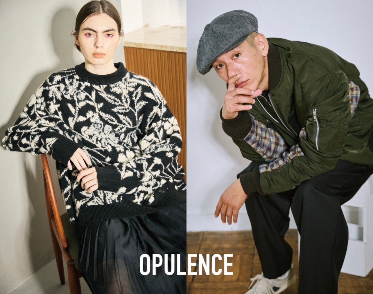 OPULENCE 23AW COLLECTIONの展示会を恵比寿ガーデンプレイスにてお披露目のサブ画像2