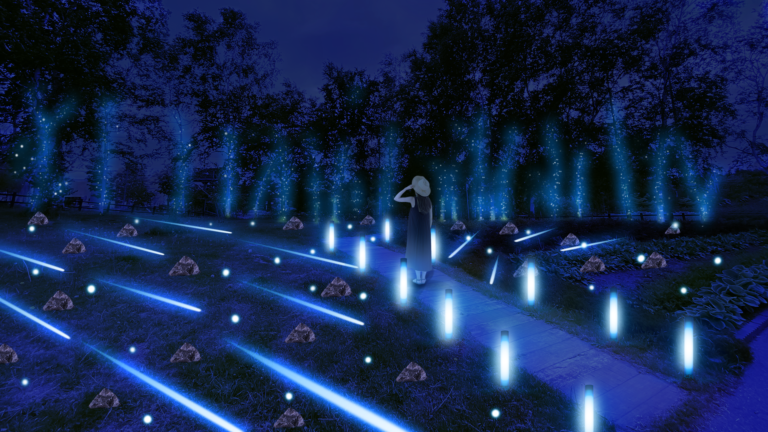 北海道の⾃然をテーマにしたアート作品を9⽉23⽇より2日間限定で輪厚PAにて展⽰のメイン画像