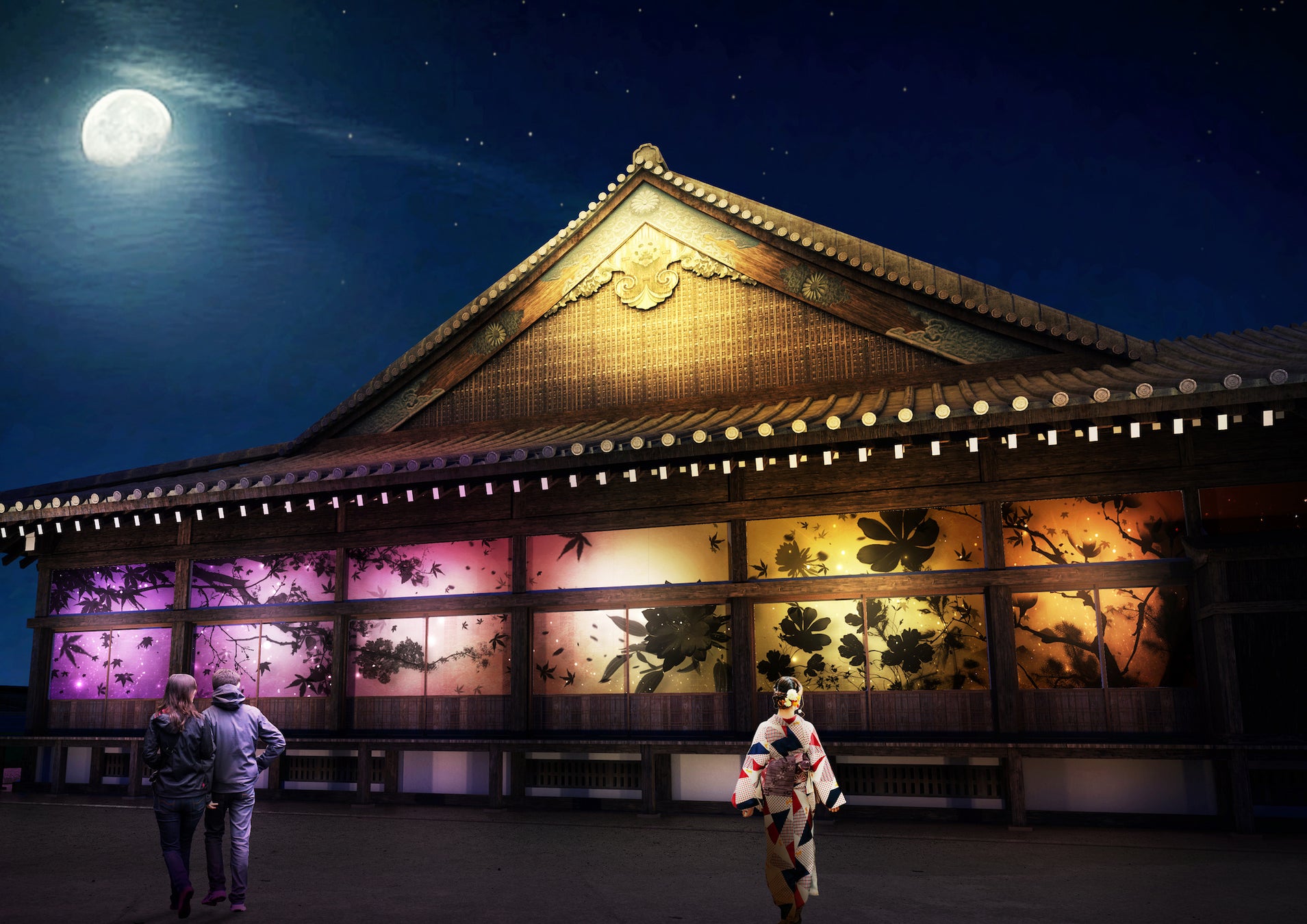 世界遺産・二条城で、京都の紅葉を満喫する恒例人気アートイベント詳細発表のサブ画像5