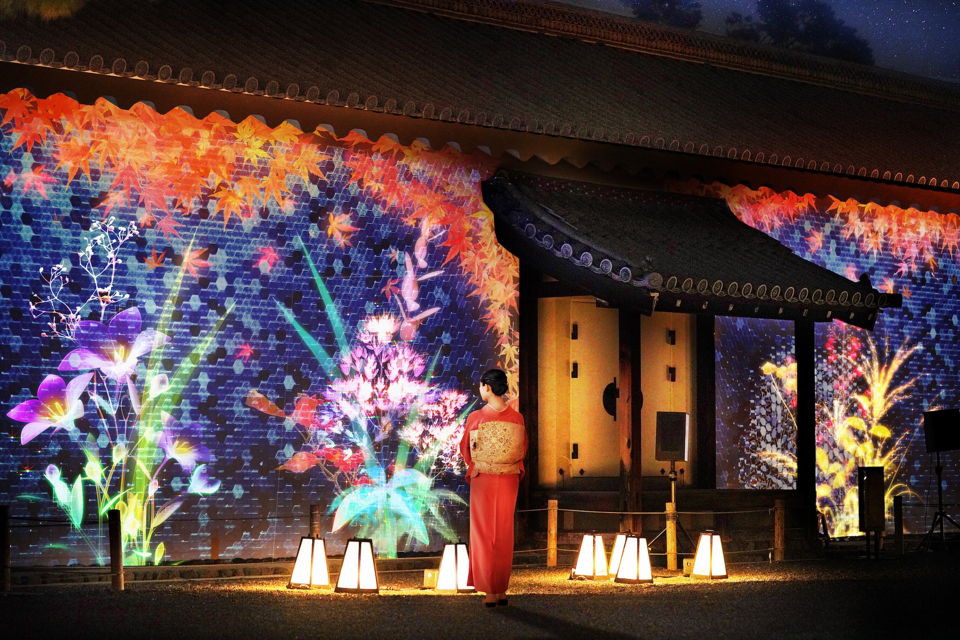 世界遺産・二条城で、京都の紅葉を満喫する恒例人気アートイベント詳細発表のサブ画像9