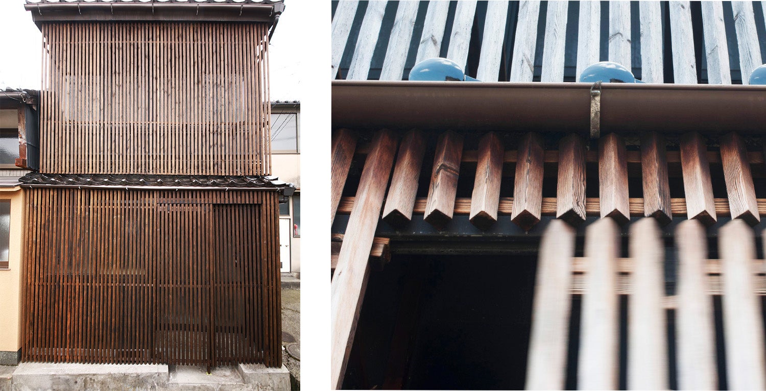 金沢にアーティスト坂野充学による分散型ホテル「ARTS ＆ STAY Kanazawa」グランドオープンのサブ画像10_山中レオによるオリジナル格子のYADOSU外観
