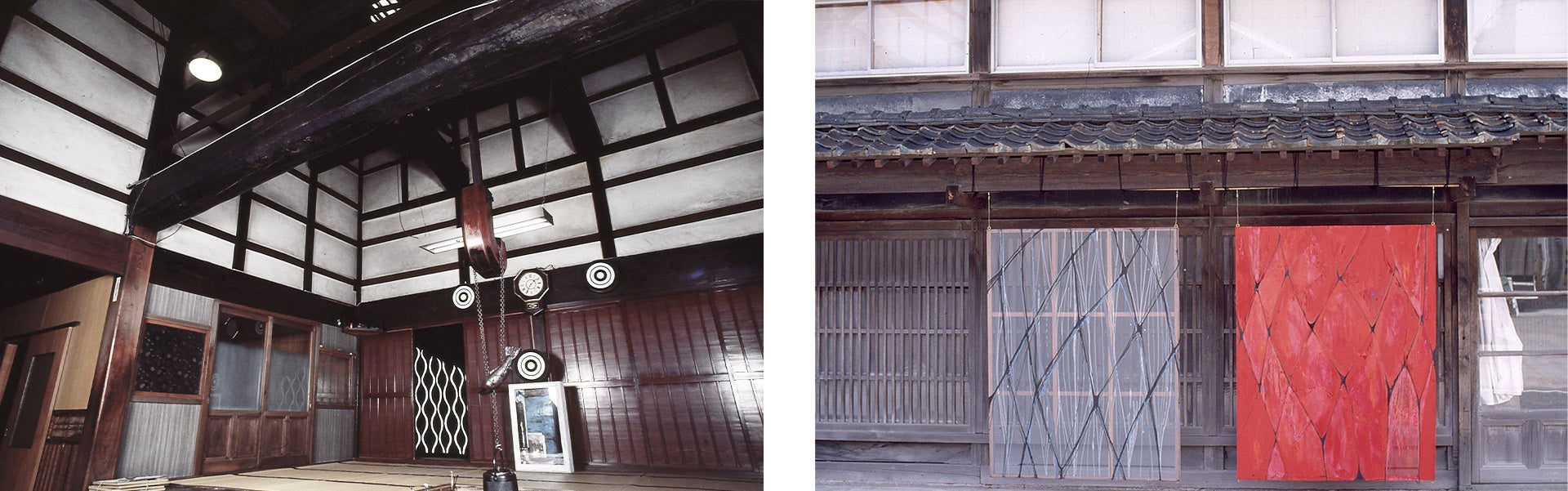 金沢にアーティスト坂野充学による分散型ホテル「ARTS ＆ STAY Kanazawa」グランドオープンのサブ画像17_町家空間をつかって開催されていた鶴来現代美術祭の様子（写真：鶴来現代美術祭アーカイブ）