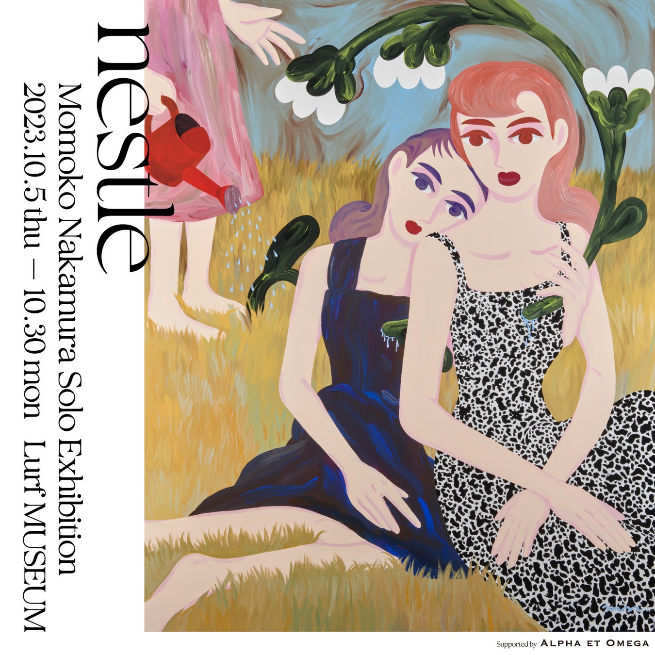 【Lurf MUSEUM】アーティスト・中村桃子 個展「nestle」を2023年10月5日(木)よりルーフミュージアムにて開催。のサブ画像1