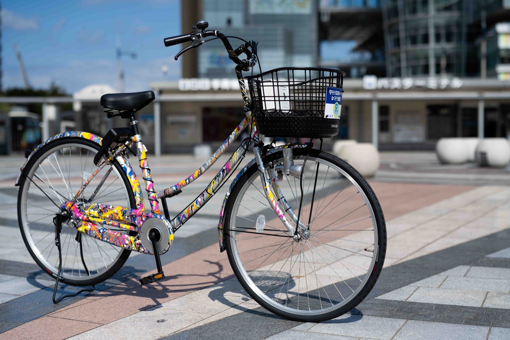 アーティストがレンタサイクルをデザイン。Setouchi Art Jack2023内で制作された「アーティストモデルレンタサイクル」が高松市内のレンタサイクルポートにて10月3日（火）よりレンタル開始のサブ画像3