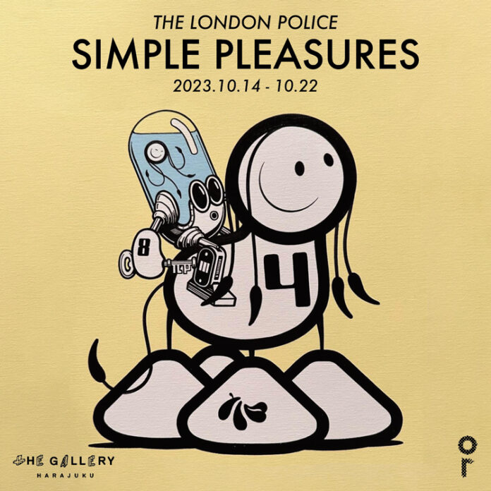 tHE GALLERY HARAJUKUにて、10月14日(土)より、THE LONDON POLICEによる展覧会「Simple pleasures」を開催。のメイン画像