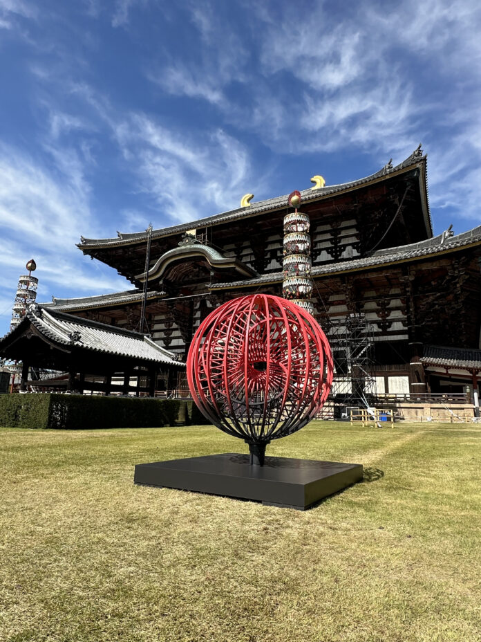 一般社団法人奉納プロジェクト、東大寺にアート作品を奉納のメイン画像